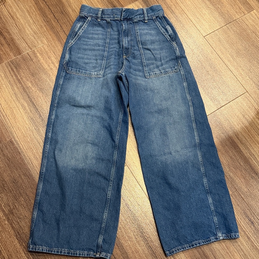Pilcro Blue Boyfriend Jeans - Picture 2 of 7